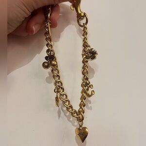 Gold Swagger Chain with Charms